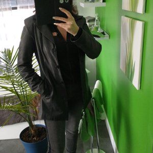 Leather jacket